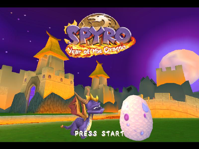 Spyro: Year of the Dragon - Playstation (PSX/PS1) iso download